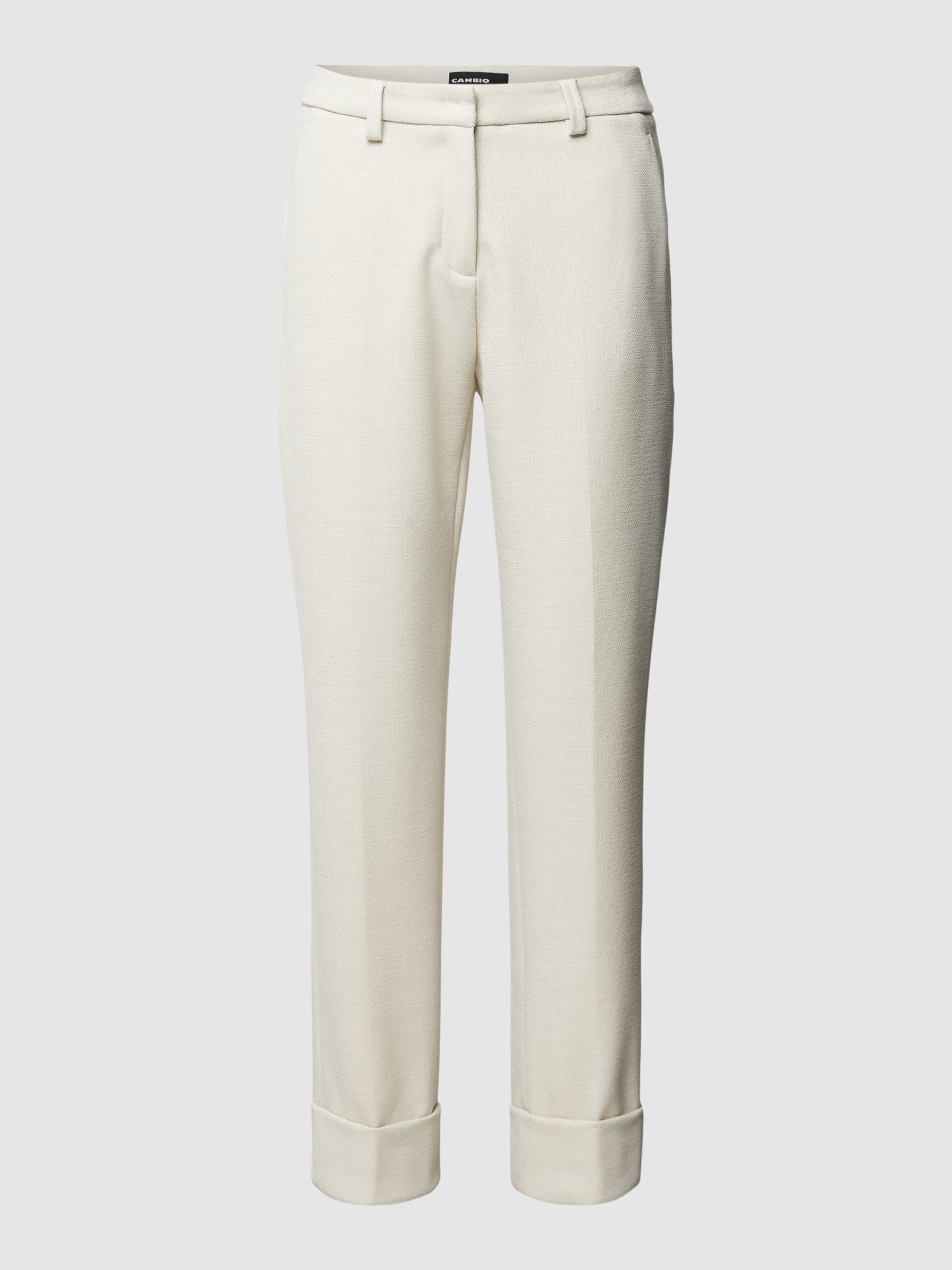 Spodnie materiałowe o skróconym kroju model ‘KRYSTAL’