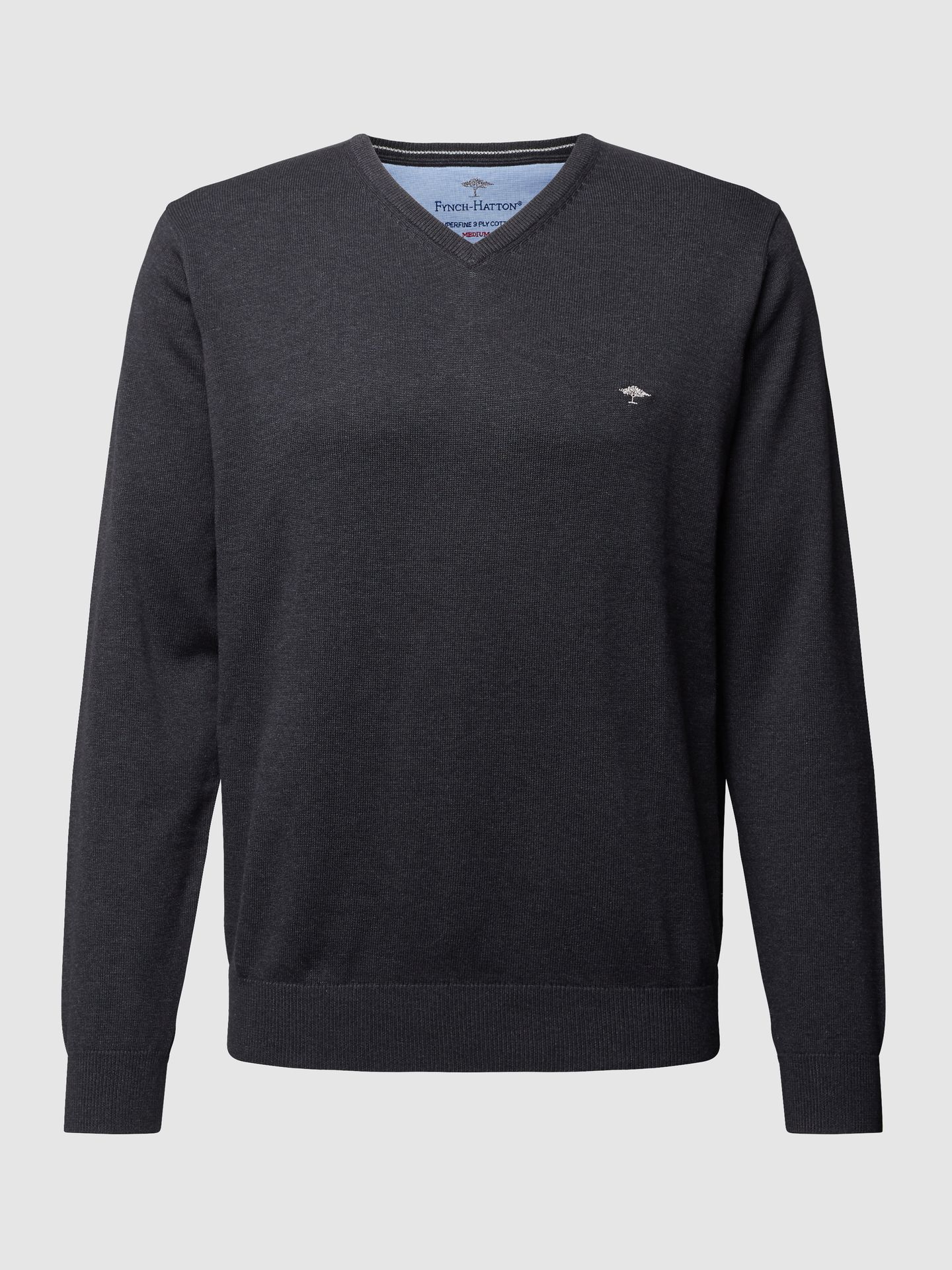 Sweter z dekoltem w serek
