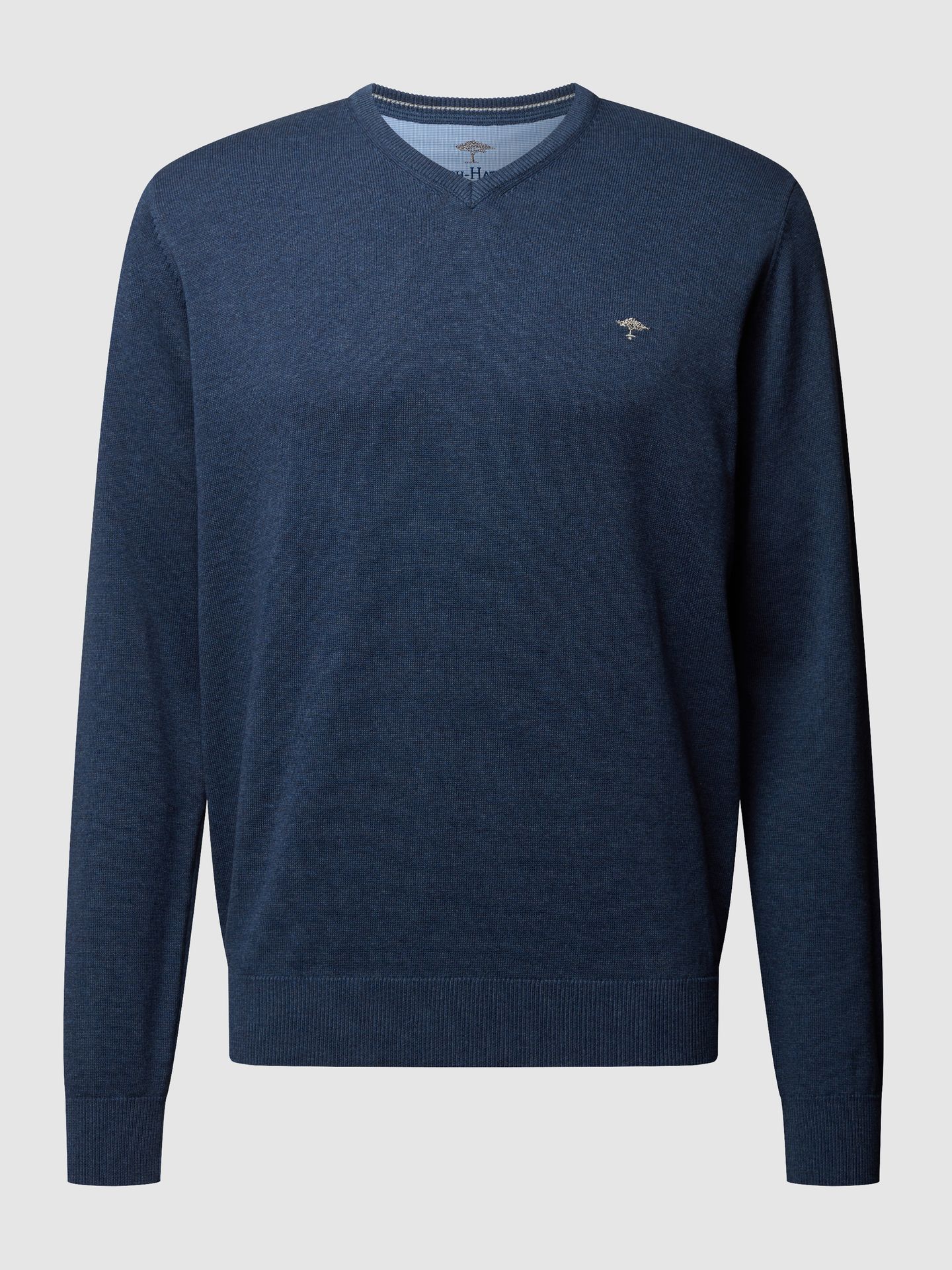 Sweter z dekoltem w serek