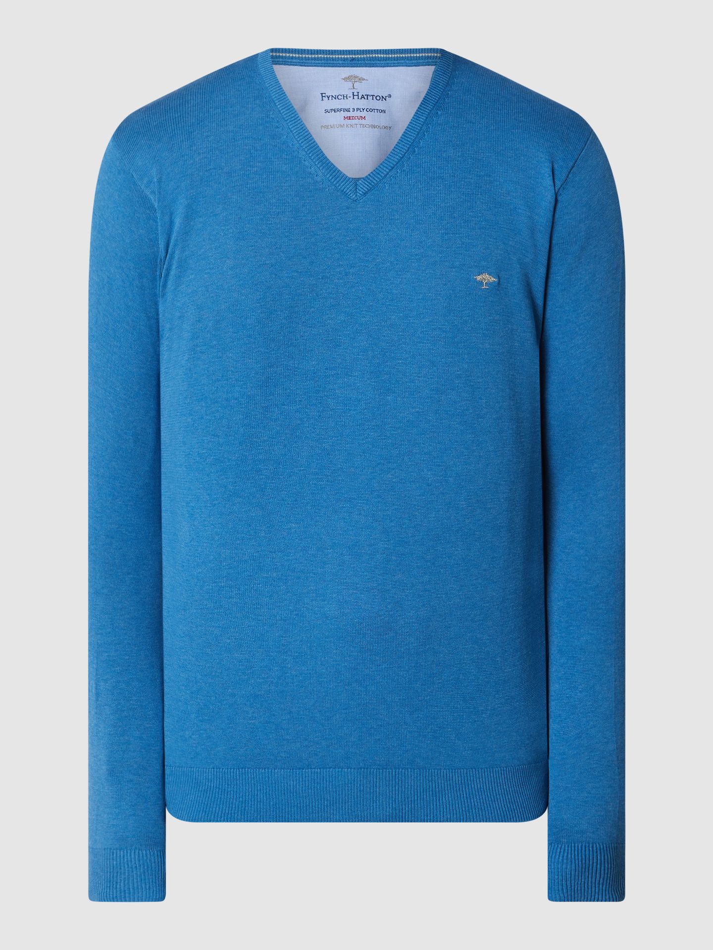 Sweter z dekoltem w serek