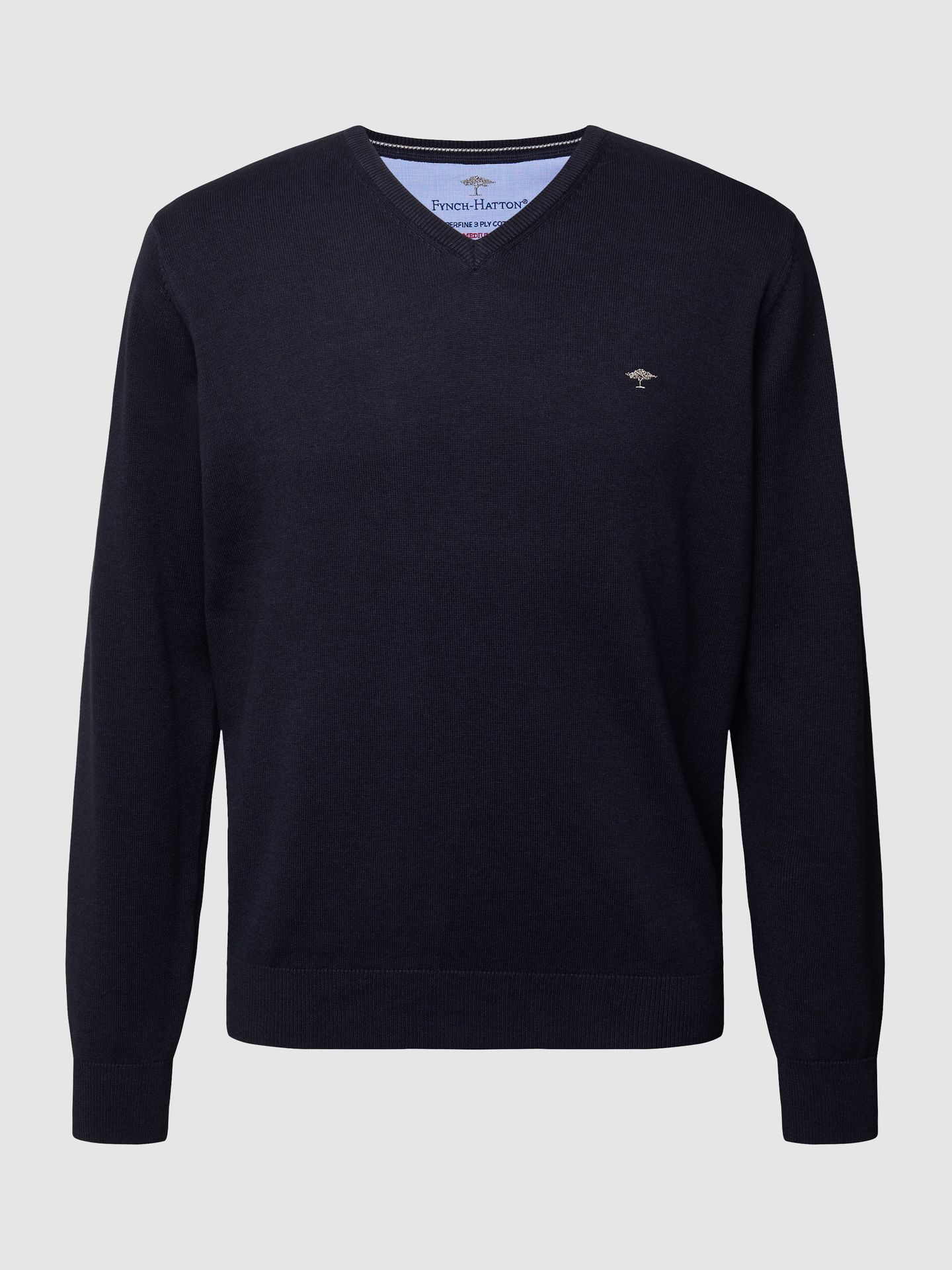 Sweter z dekoltem w serek