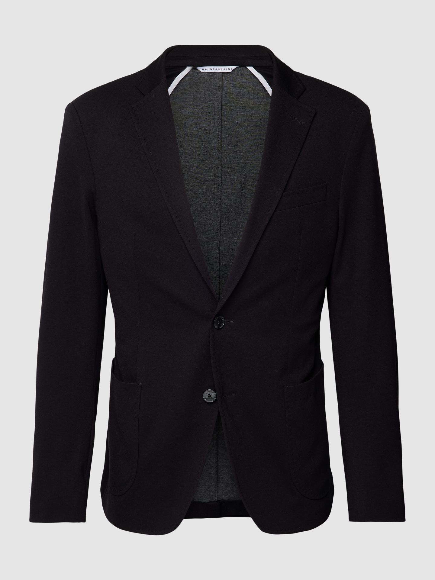 Marynarka na dwa guziki o kroju slim fit z ozdobną szpilką model ‘Seba’