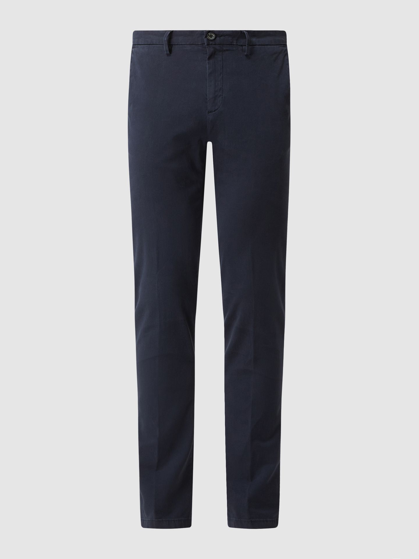 Chinosy o kroju slim fit z dodatkiem streczu model ‘Jorck’