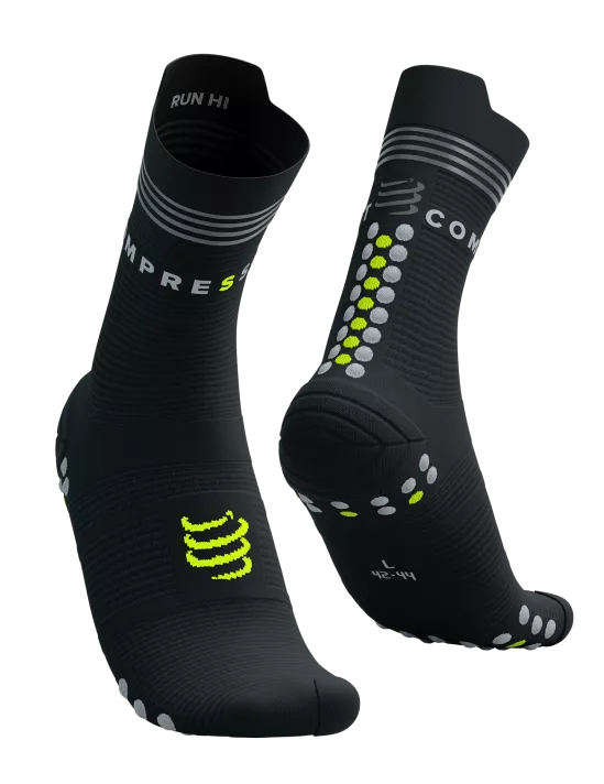 COMPRESSPORT Skarpetki do biegania wysokie ProRacing Socks V4 FLASH
