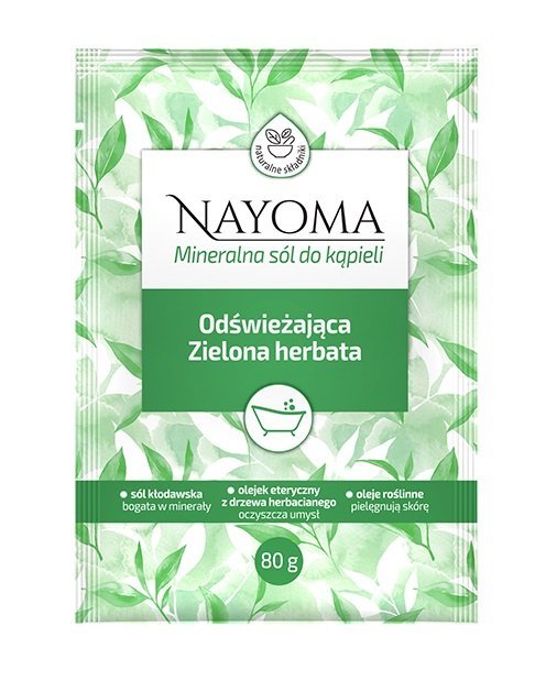Nayoma sól do kąpieli Zielona Herbata 80 g