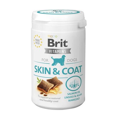 Brit Vitamins Skin & Coat przysmak funkcjonalny Skóra i Sierść 150g