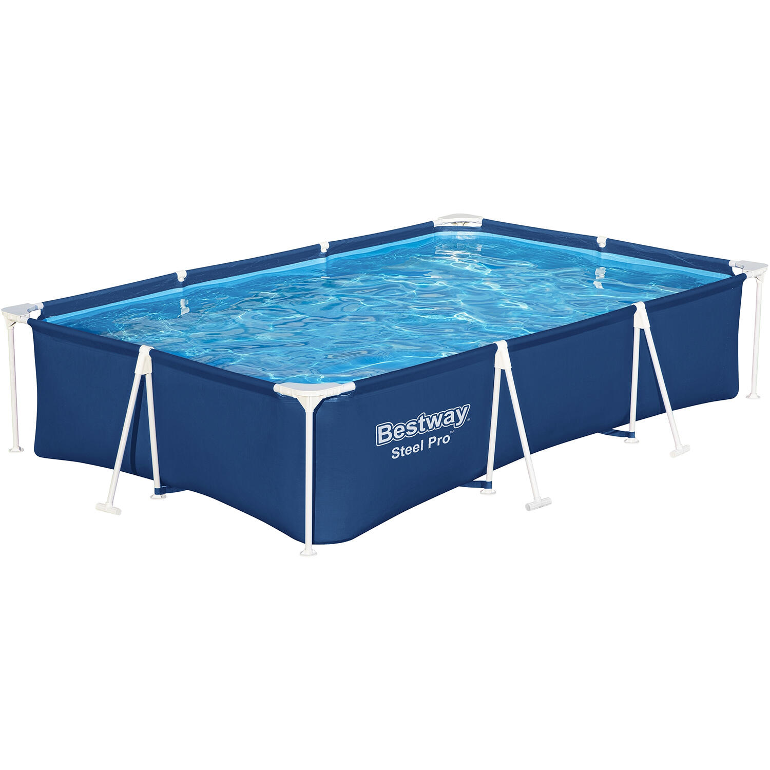 Basen Stelażowy Steel Pro 300x201x66 Prostokątny BESTWAY