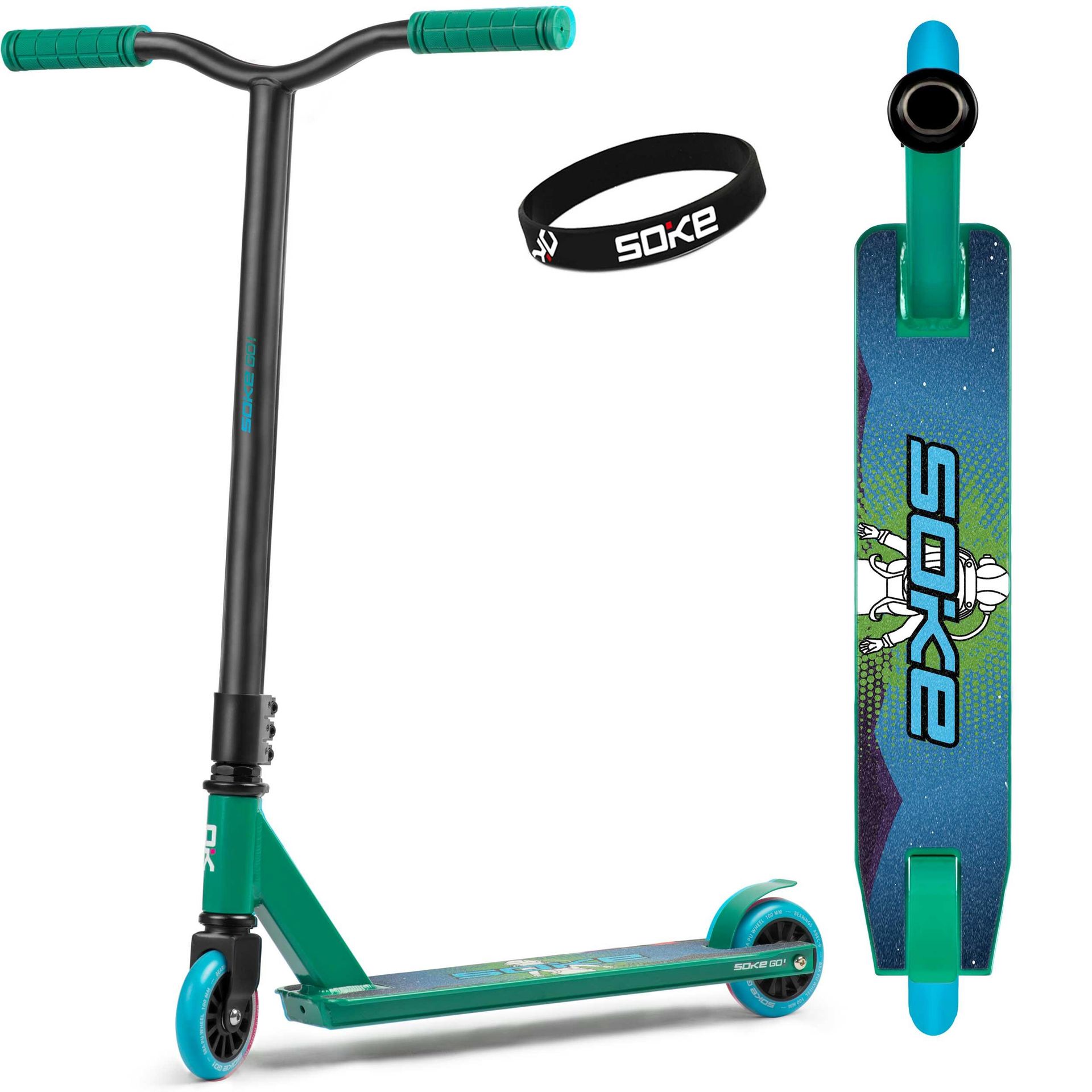 SOKE GO! ABEC-9 zielona