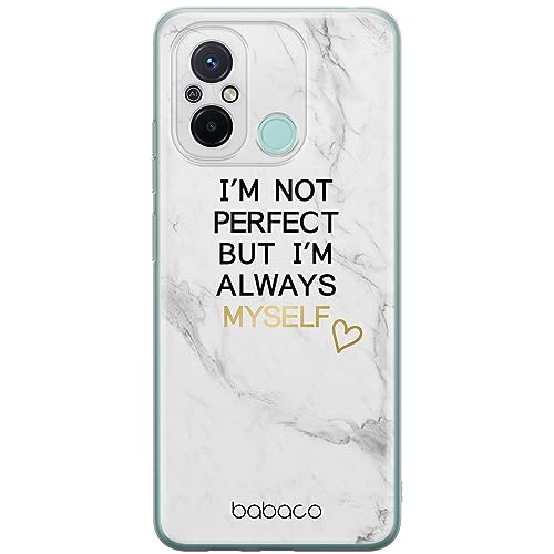 ERT GROUP etui na telefon Xiaomi REDMI 12C/ REDMI 11A, case oryginalny i oficjalnie licencjonowany przez Babaco, wzór Positive vibes 005, optymalnie dopasowane, plecki z TPU