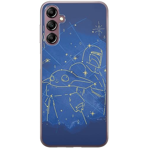 ERT GROUP etui na telefon Samsung A14 4G/5G, case oryginalny i oficjalnie licencjonowany przez Star Wars, wzór Baby Yoda 023, optymalnie dopasowane, plecki z TPU