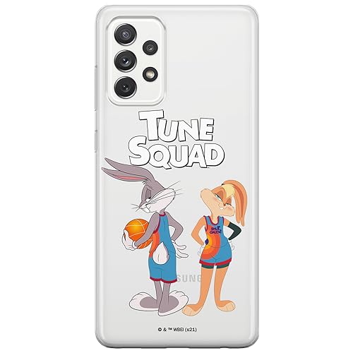 ERT GROUP etui na telefon Samsung A53 5G, case oryginalny i oficjalnie licencjonowany przez Looney Tunes, wzór Space Jam 022, optymalnie dopasowane, plecki z TPU częściowo przeźroczyste