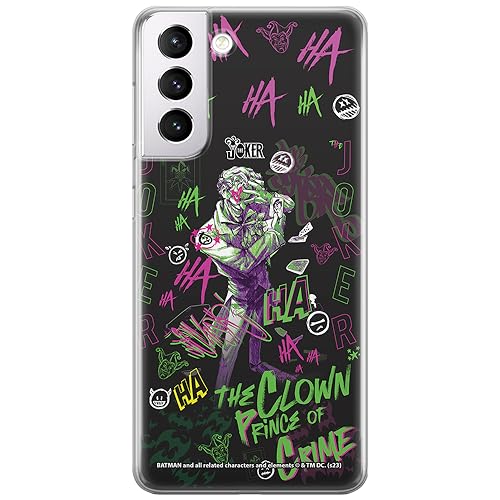 Etui dedykowane do Samsung S21 wzór:  Joker 027 oryginalne i oficjalnie licencjonowane