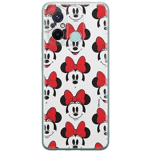 ERT GROUP etui na telefon Xiaomi REDMI 12C/ REDMI 11A, case oryginalny i oficjalnie licencjonowany przez Disney, wzór Minnie 058, optymalnie dopasowane, plecki z TPU