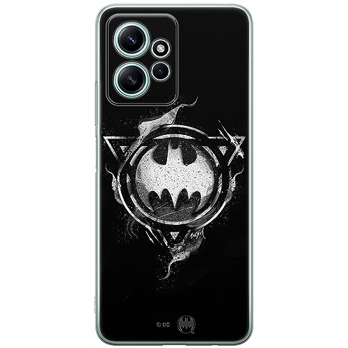 ERT GROUP etui na telefon Xiaomi REDMI NOTE 12 4G, case oryginalny i oficjalnie licencjonowany przez DC, wzór Batman 013, optymalnie dopasowane, plecki z TPU