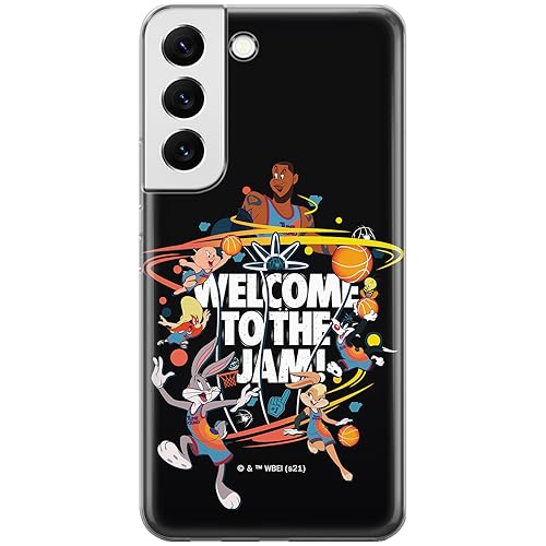 ERT GROUP etui na telefon Samsung S22, case oryginalny i oficjalnie licencjonowany przez Looney Tunes, wzór Space Jam 003, optymalnie dopasowane, plecki z TPU