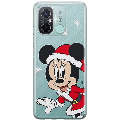 ERT GROUP etui na telefon Xiaomi REDMI 12C/ REDMI 11A, case oryginalny i oficjalnie licencjonowany przez Disney, wzór Minnie 062, optymalnie dopasowane, plecki z TPU częściowo przeźroczyste