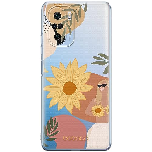 ERT GROUP etui na telefon Xiaomi MI 11i/ REDMI K40/K40 PRO/POCO F3/ F3 PRO, case oryginalny i oficjalnie licencjonowany przez Babaco, wzór Flowers 015, plecki z TPU częściowo przeźroczyste