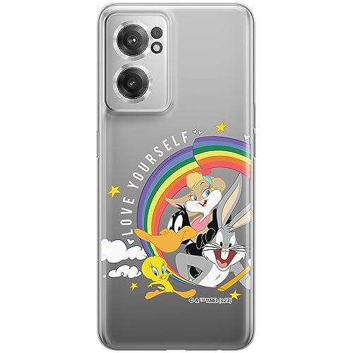 ERT GROUP etui na telefon OnePlus NORD CE 2, case oryginalny i oficjalnie licencjonowany przez Looney Tunes, wzór 016, optymalnie dopasowane, plecki z TPU częściowo przeźroczyste
