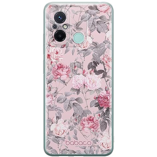 ERT GROUP etui na telefon Xiaomi REDMI 12C/ REDMI 11A, case oryginalny i oficjalnie licencjonowany przez Babaco, wzór Flowers 054, optymalnie dopasowane, plecki z TPU