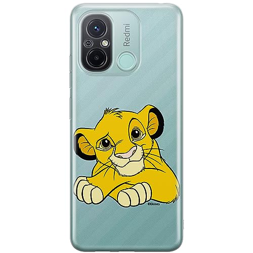 ERT GROUP etui na telefon Xiaomi REDMI 12C/ REDMI 11A, case oryginalny i oficjalnie licencjonowany przez Disney, wzór Simba & Friends 009, optymalnie dopasowane, plecki z TPU częściowo przeźroczyste