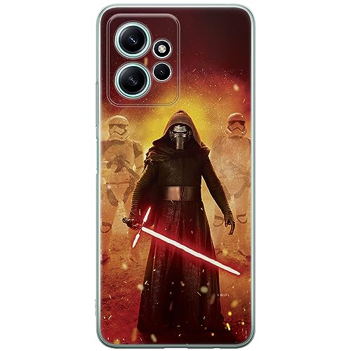 Etui Kylo Ren 001 Star Wars Nadruk pełny Pomarańczowy Producent: Xiaomi, Model: REDMI NOTE 12 4G