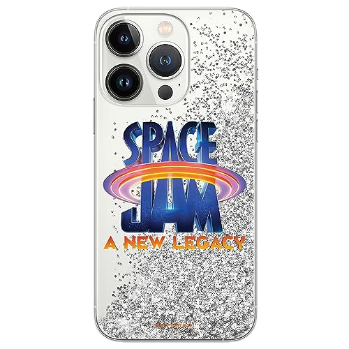 ERT GROUP etui na telefon Apple Iphone 13 PRO MAX, case oryginalny i oficjalnie licencjonowany przez Looney Tunes, wzór Space Jam 001, optymalnie dopasowane, z efektem płynnego brokatu