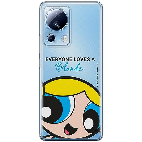 ERT GROUP etui na telefon Xiaomi 13 LITE/CIVI 2, case oryginalny i oficjalnie licencjonowany przez The Powerpuff Girls, wzór 012, optymalnie dopasowane, plecki z TPU częściowo przeźroczyste