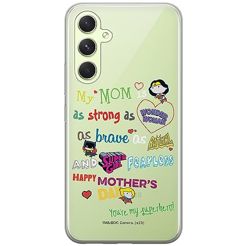 Etui Super Girls 004 DC Nadruk częściowy Przeźroczysty Producent: Samsung, Model: A54 5G