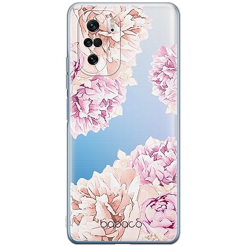 ERT GROUP etui na telefon Xiaomi MI 11i/ REDMI K40/K40 PRO/POCO F3/ F3 PRO, case oryginalny i oficjalnie licencjonowany przez Babaco, wzór Flowers 001, plecki z TPU częściowo przeźroczyste