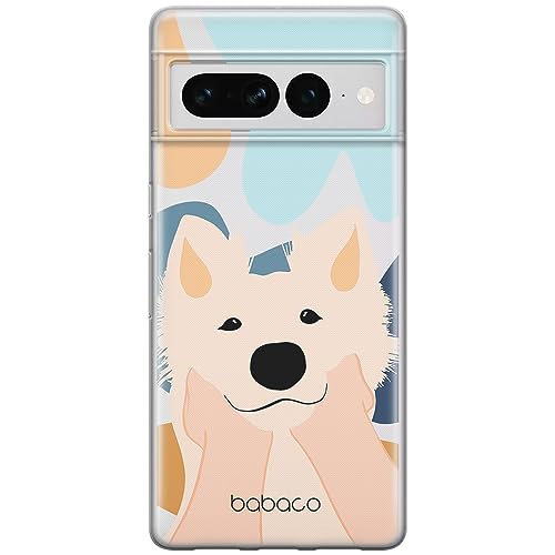 ERT GROUP etui na telefon Google PIXEL 7 PRO, case oryginalny i oficjalnie licencjonowany przez Babaco, wzór Dogs 009, optymalnie dopasowane, plecki z TPU częściowo przeźroczyste