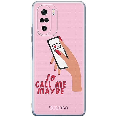Etui dedykowane do Xiaomi MI 11i/ REDMI K40/K40 PRO/POCO F3/ F3 PRO wzór:  Call me maybe 001 oryginalne i oficjalnie licencjonowane