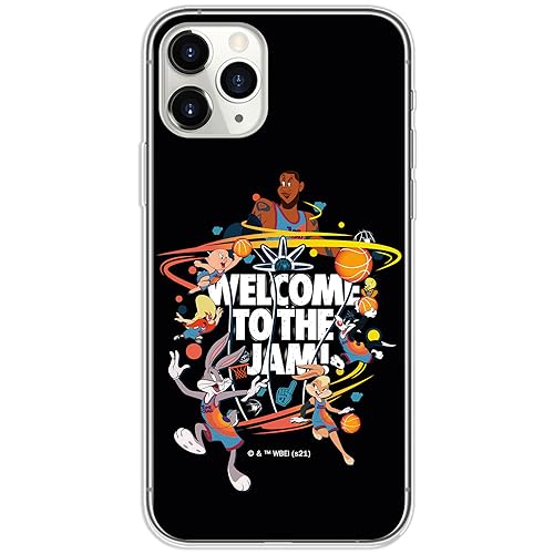 ERT GROUP etui na telefon Iphone 11 PRO MAX, case oryginalny i oficjalnie licencjonowany przez Looney Tunes, wzór Space Jam 003, optymalnie dopasowane, plecki z TPU