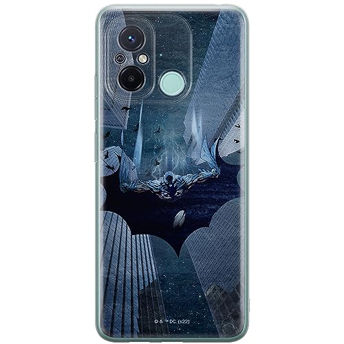 ERT GROUP etui na telefon Xiaomi REDMI 12C/ REDMI 11A, case oryginalny i oficjalnie licencjonowany przez DC, wzór Batman 071, optymalnie dopasowane, plecki z TPU