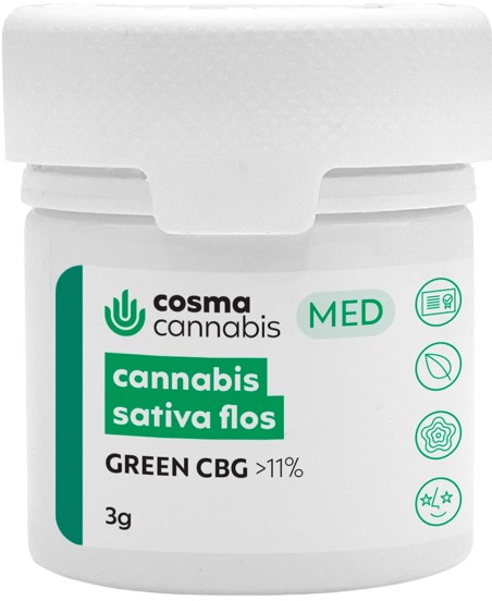 Cosma Cannabis CBG 11% 3 g