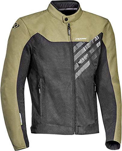 Ixon, kurtka motocyklowa Orion czarna khaki, XXL