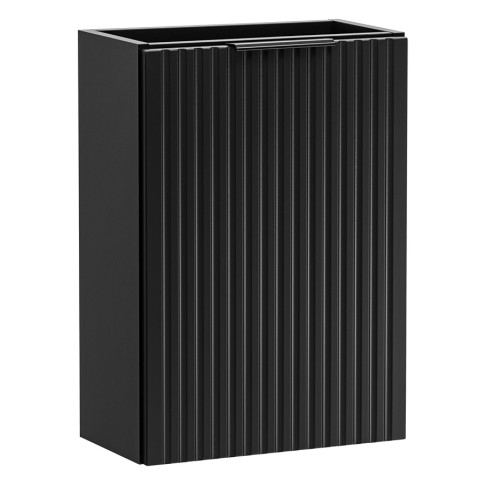 Czarna szafka pod umywalkę 40 cm G3-R38