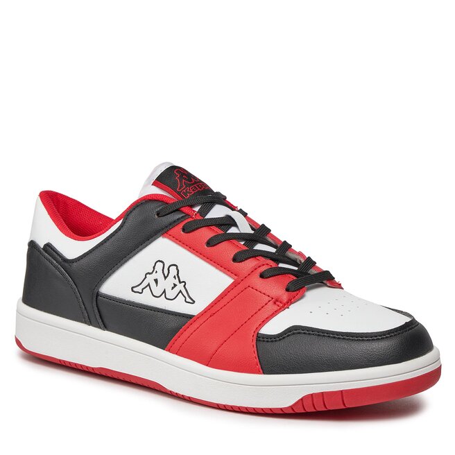 Sneakersy Kappa Logo Bernal 361G13W White/Black/Red A00