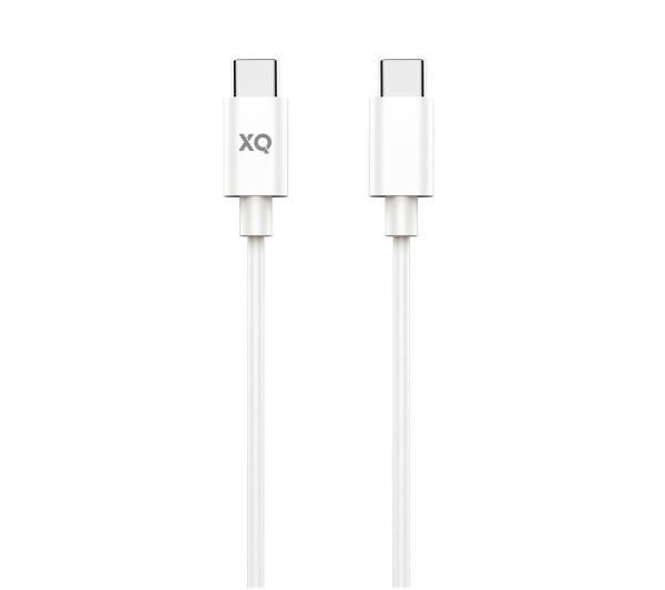 Xqisit USB-C - USB C 2.0 1m (biały)