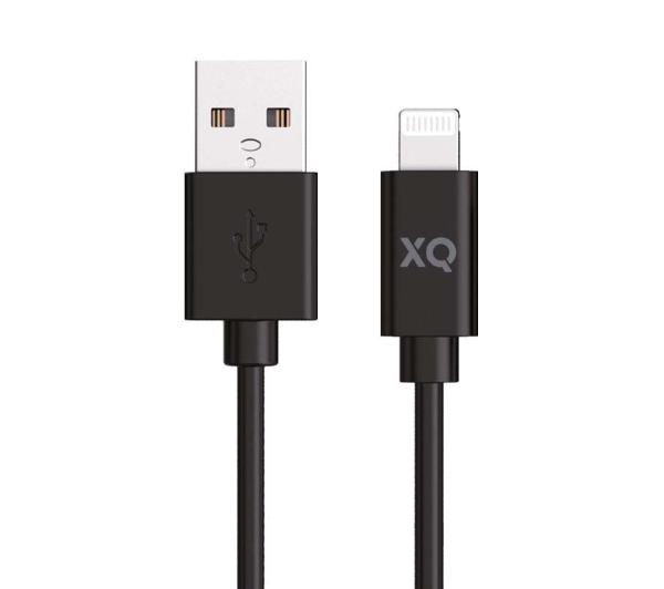 Xqisit Lightning - USB A 1m (czarny)