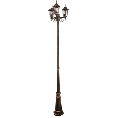 Polux Słupek 250cm LIGURIA 3X20W E27 payna IP43 SANICO