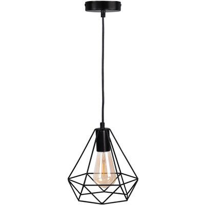 Polux Lampa wisząca VIGO loft E27 druciana 314611