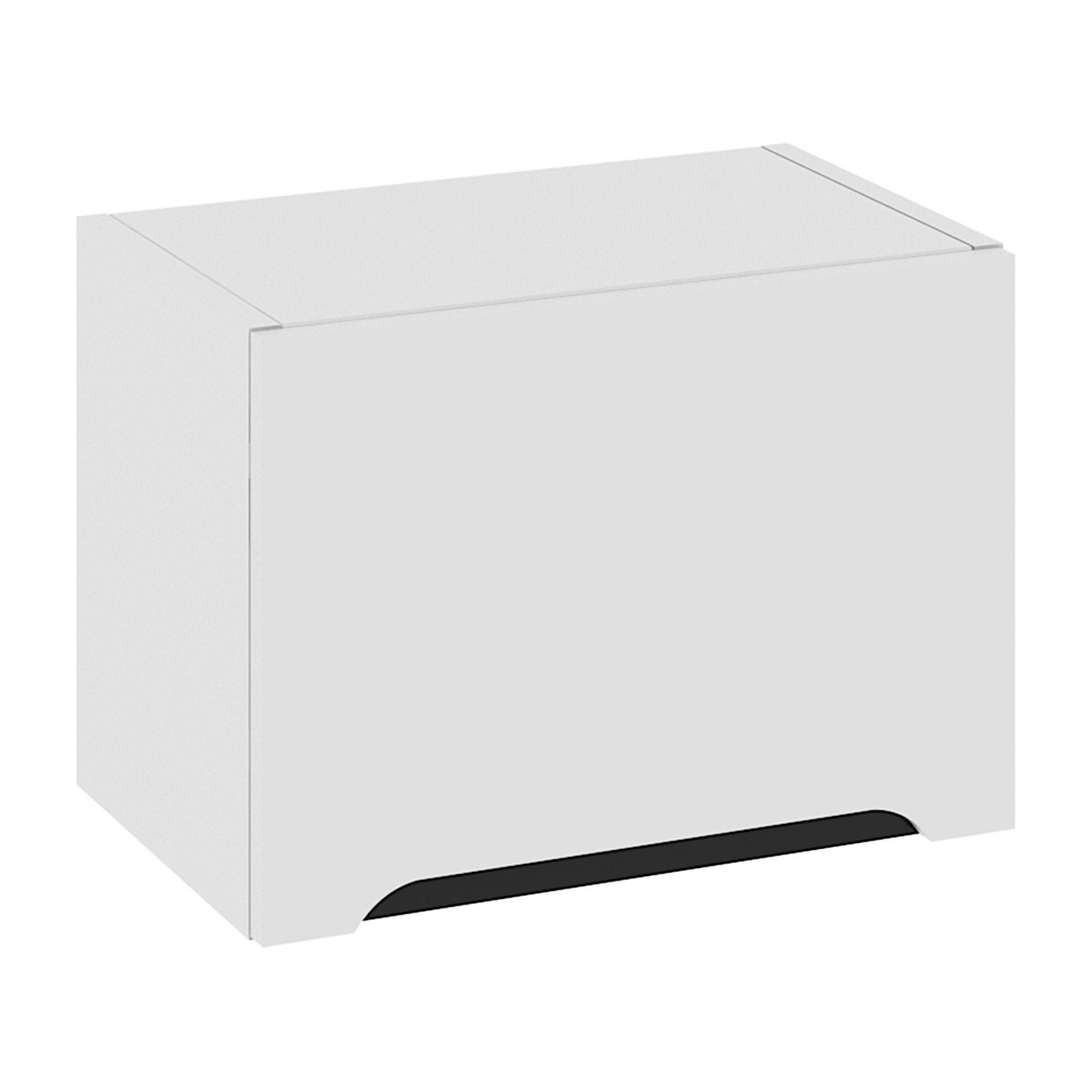 Szafka Wisząca Niska Capri 50X36 Cm Mdf Folia Biały Mat Cichy Domyk  Podnośnik Gazowy