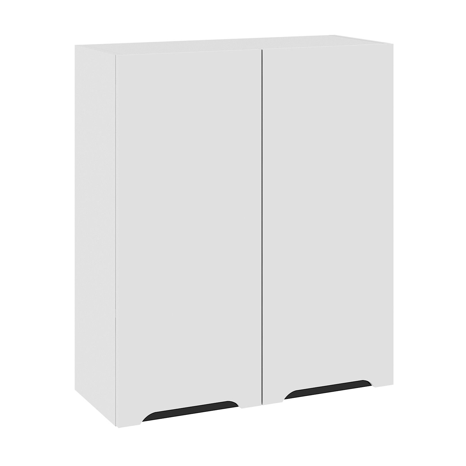 Szafka Wisząca Wysoka Capri 80X92 Cm Mdf Folia Biały Mat Cichy Domyk Blum