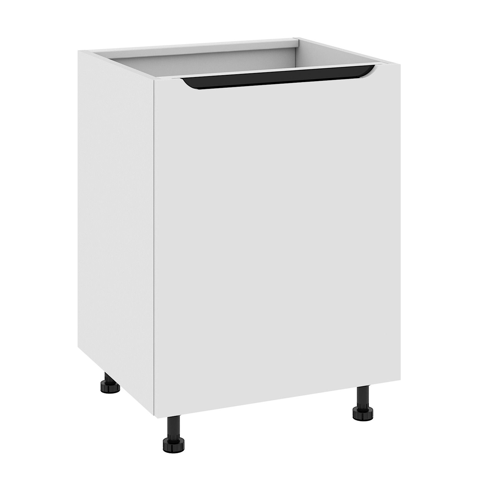 Capri Szafka Dolna D-60 Prawa Biały Mat