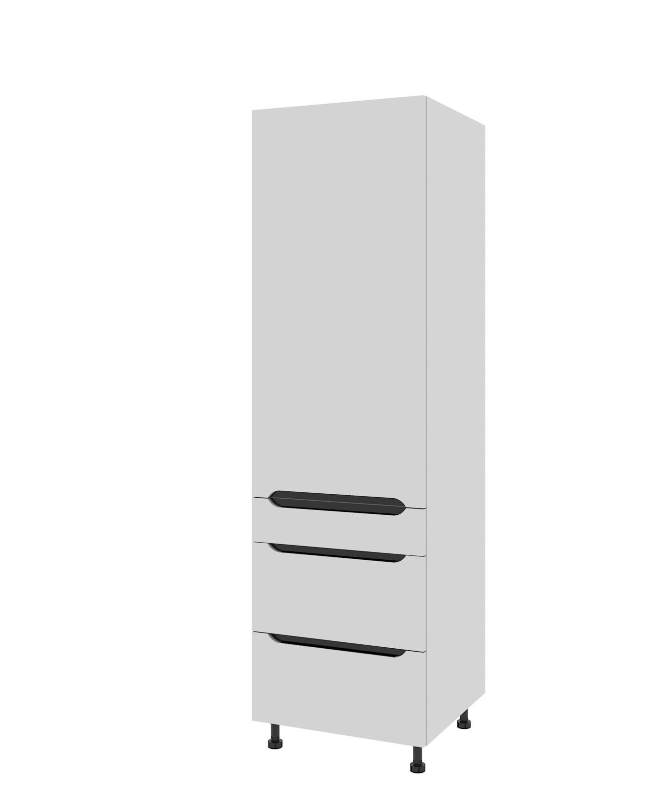 Capri Słupek Ds3-60-197 Lewy Modernbox Biały Mat