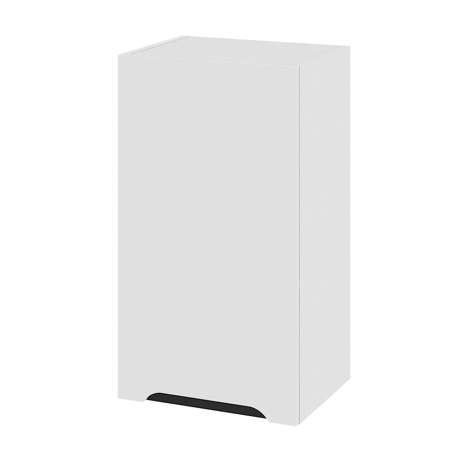 Szafka Wisząca Capri Lewa 40X72 Cm Mdf Folia Biały Mat Cichy Domyk Blum
