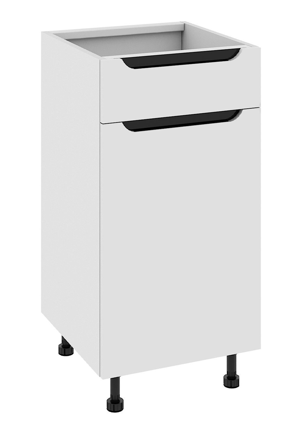 Capri Szafka Dolna D1S-40 Prawa Modernbox Biały Mat