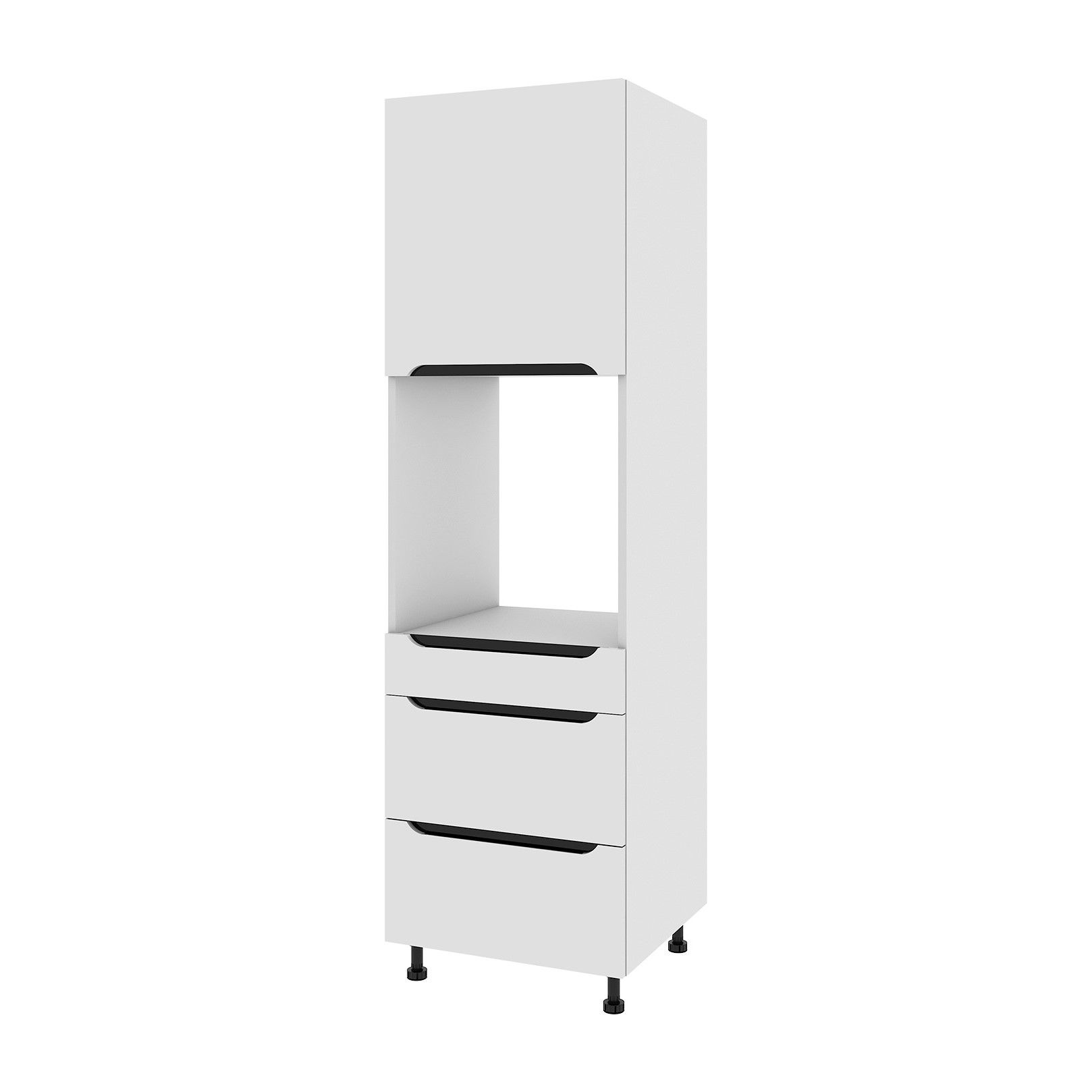 Capri Słupek Dps3-60-197 Lewy Modernbox Biały Mat