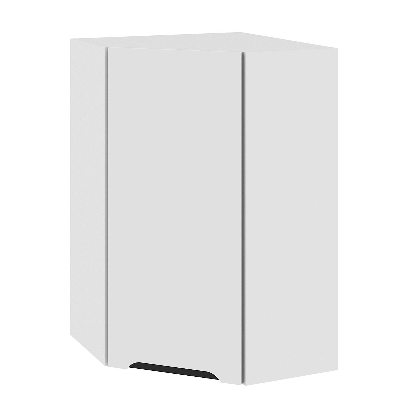 Capri Szafka Wisząca Wysoka Narożna Gnwu-H92 Lewa Biały Mat