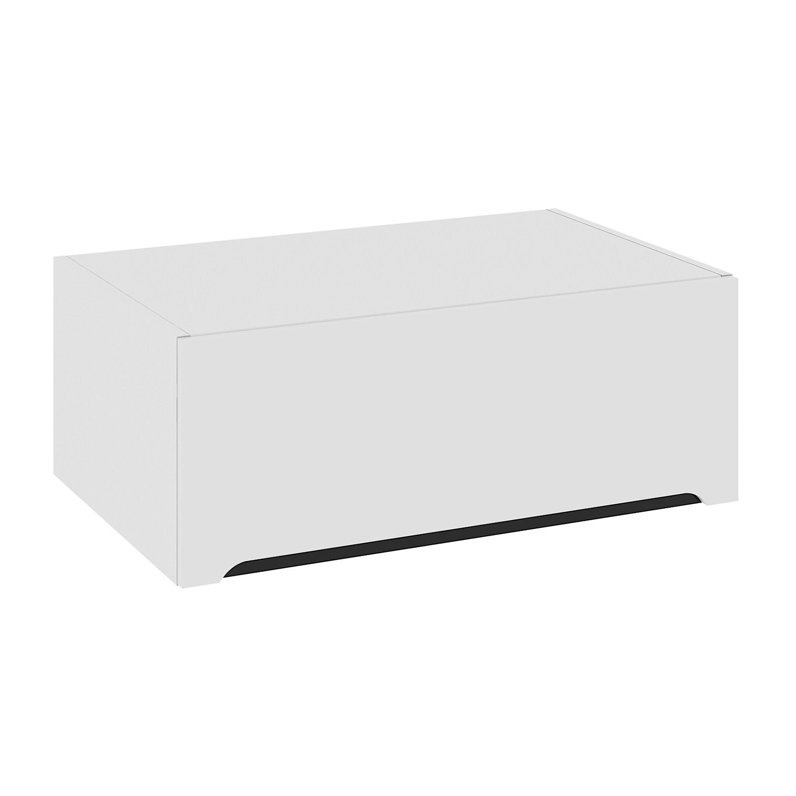 Nadstawka Capri 95X36X56 Cm Mdf Folia Biały Mat Podnośnik Gazowy
